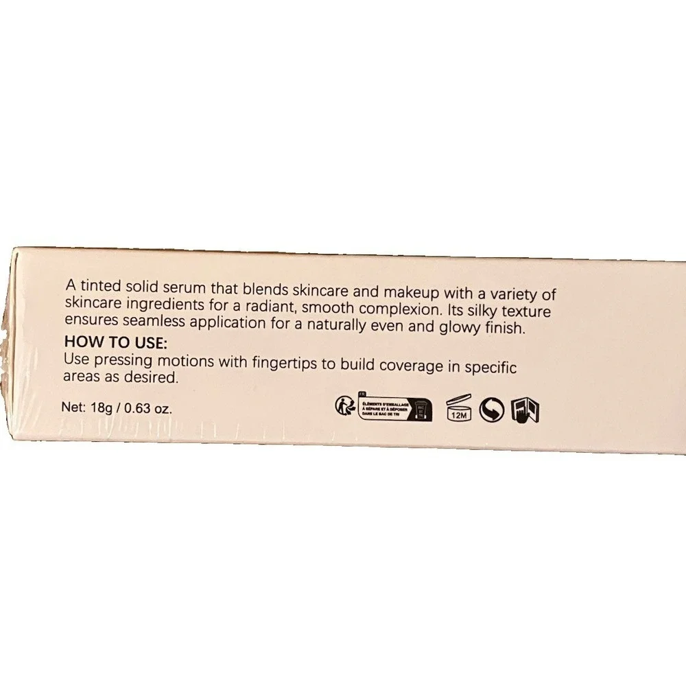 Lakerain Serum Boosted Skin Tint Beauty Balm Solid Tinted Moisturizing Serum #03